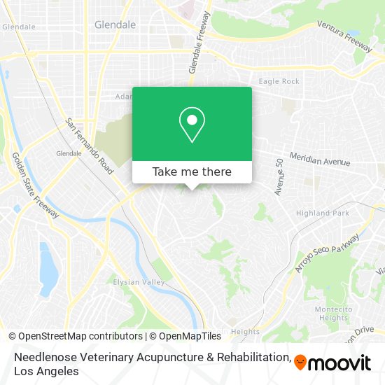 Mapa de Needlenose Veterinary Acupuncture & Rehabilitation