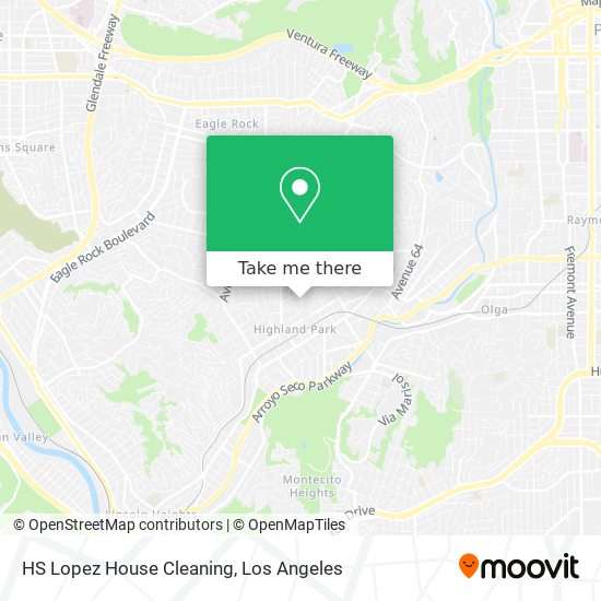HS Lopez House Cleaning map