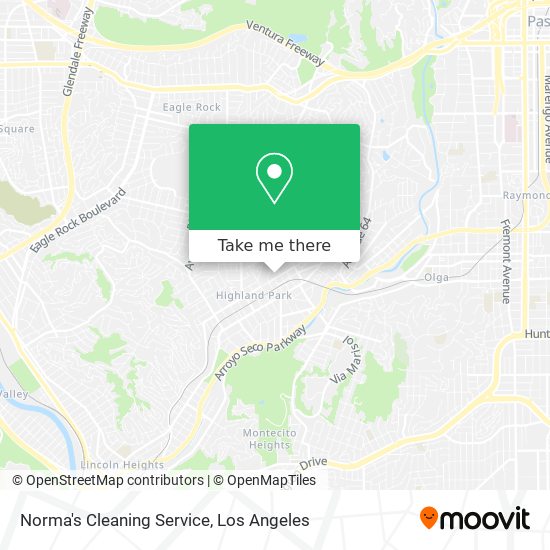 Mapa de Norma's Cleaning Service