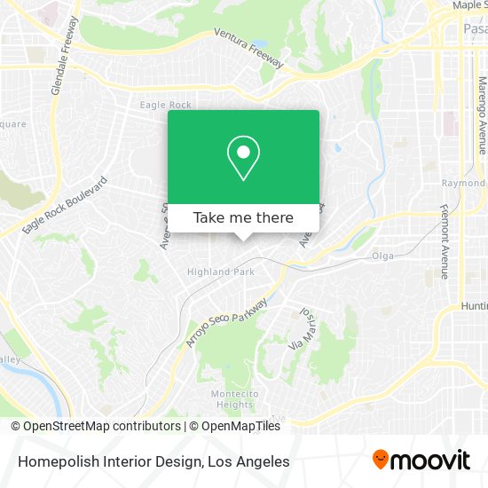 Homepolish Interior Design map