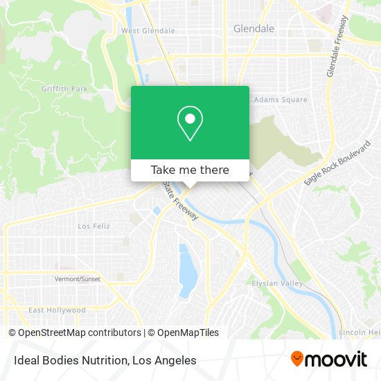 Ideal Bodies Nutrition map