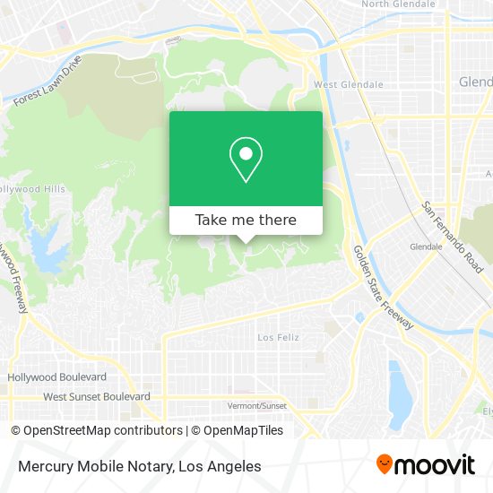 Mapa de Mercury Mobile Notary