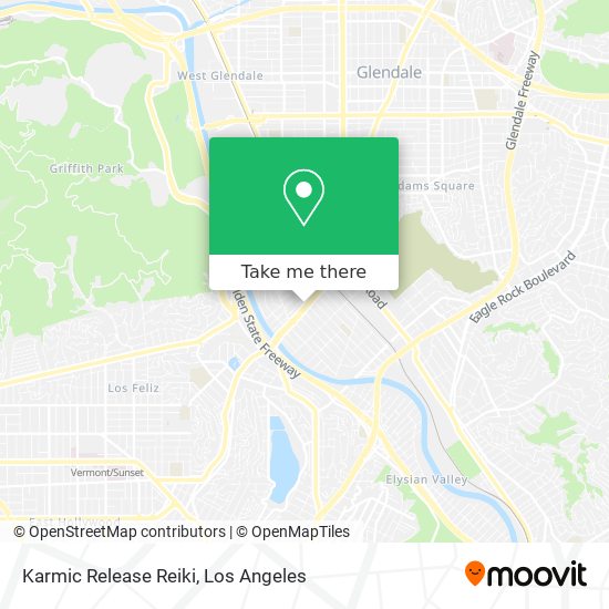 Karmic Release Reiki map