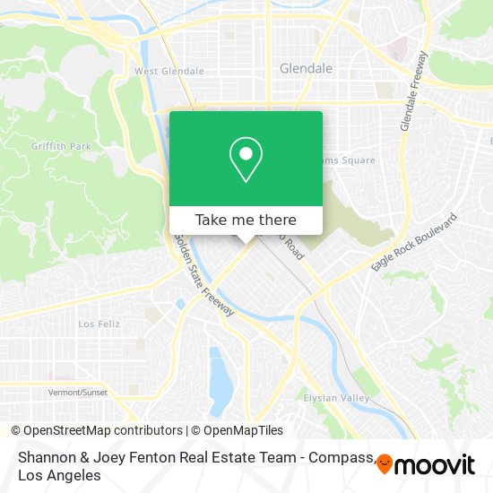 Mapa de Shannon & Joey Fenton Real Estate Team - Compass