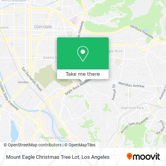 Mapa de Mount Eagle Christmas Tree Lot