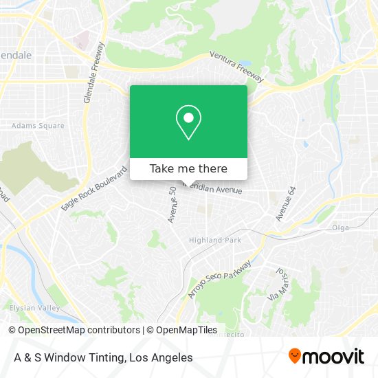 A & S Window Tinting map