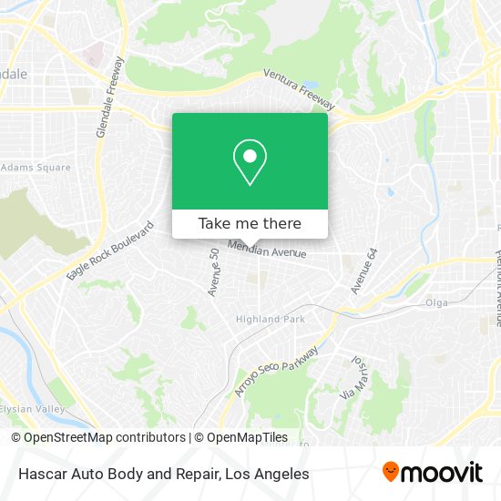 Hascar Auto Body and Repair map