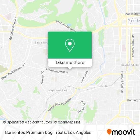 Mapa de Barrientos Premium Dog Treats