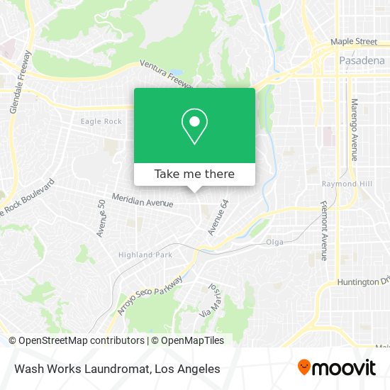 Mapa de Wash Works Laundromat