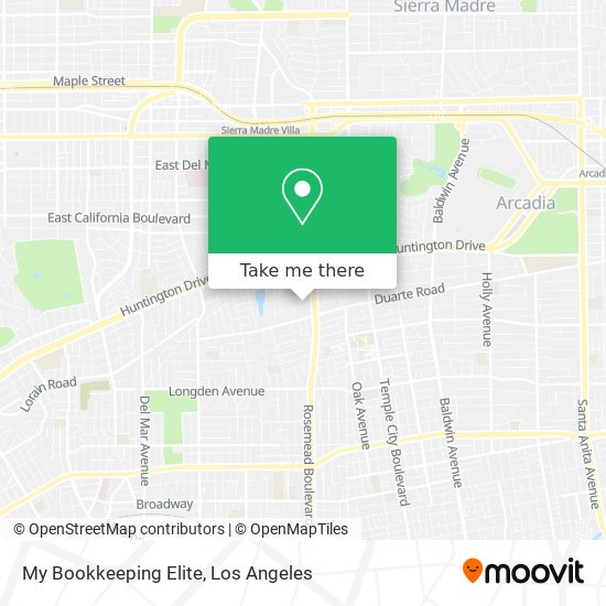 Mapa de My Bookkeeping Elite
