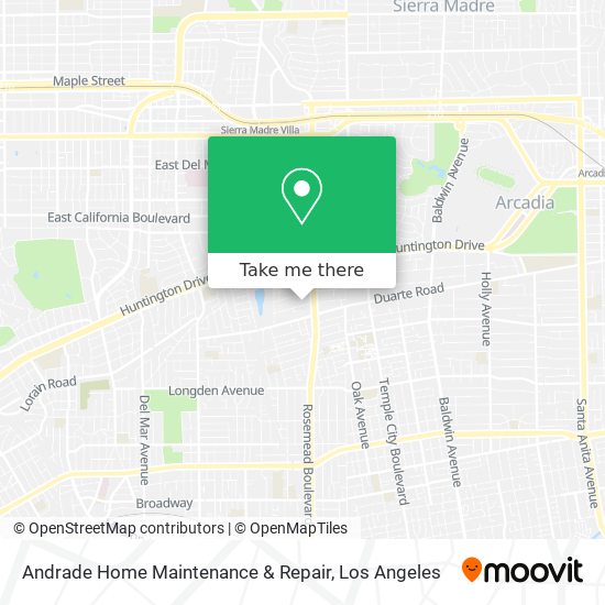 Andrade Home Maintenance & Repair map