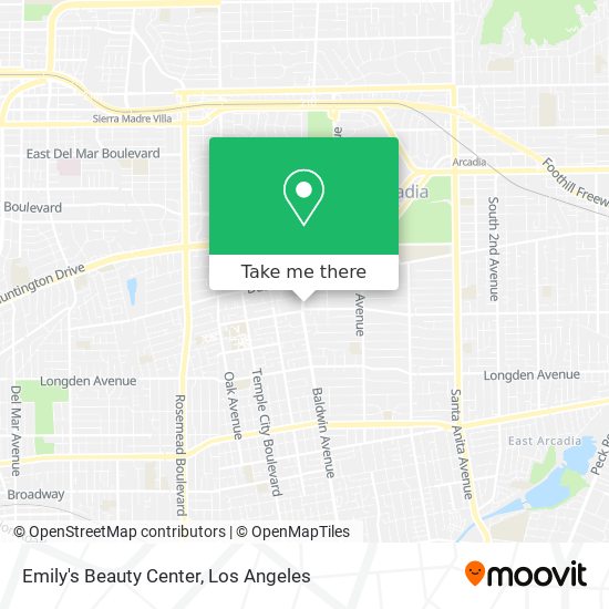 Emily's Beauty Center map