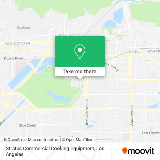 Mapa de Stratus Commercial Cooking Equipment