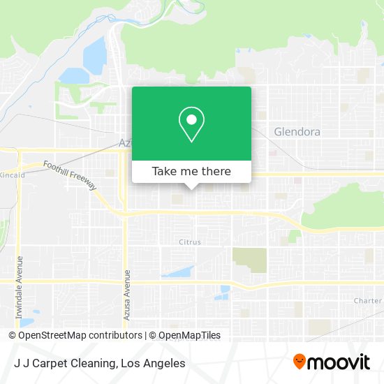 J J Carpet Cleaning map