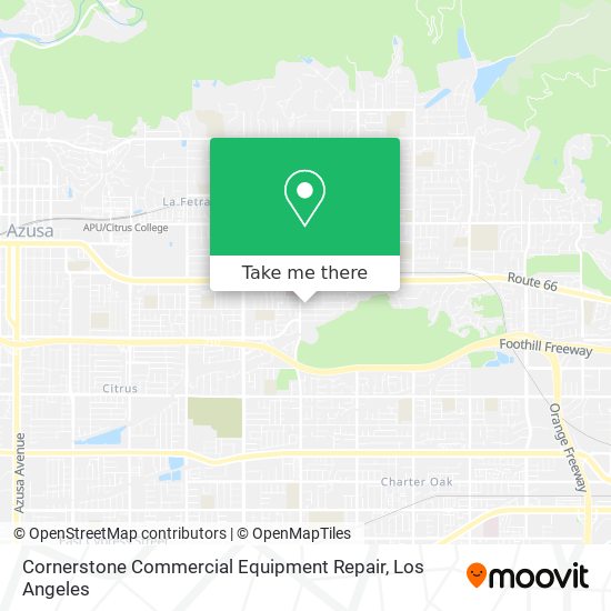 Cornerstone Commercial Equipment Repair map