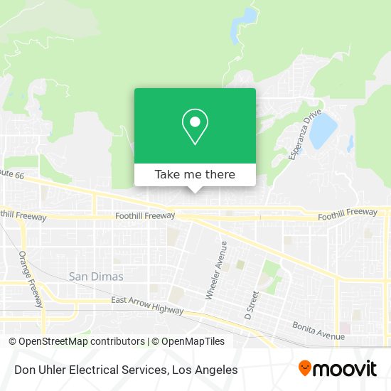 Mapa de Don Uhler Electrical Services