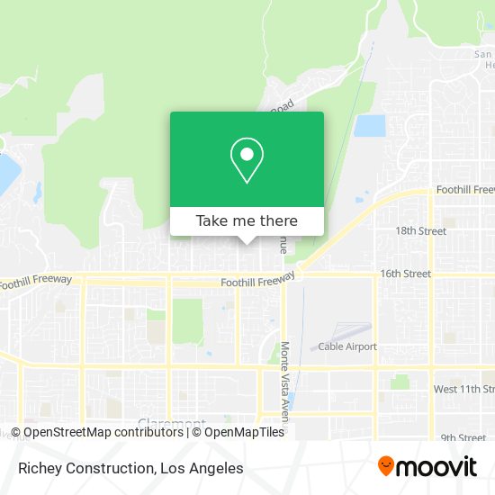 Richey Construction map