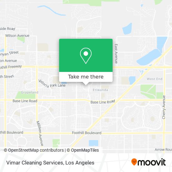 Vimar Cleaning Services map