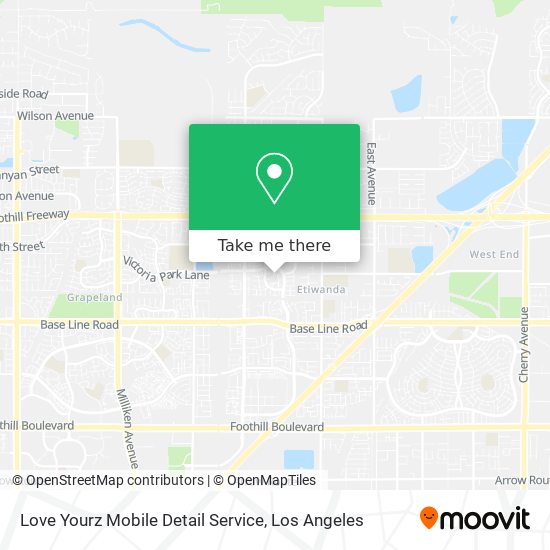 Mapa de Love Yourz Mobile Detail Service