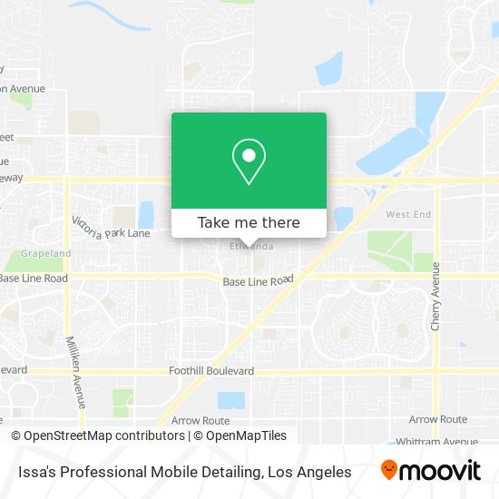 Issa's Professional Mobile Detailing map