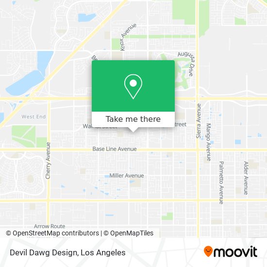Mapa de Devil Dawg Design