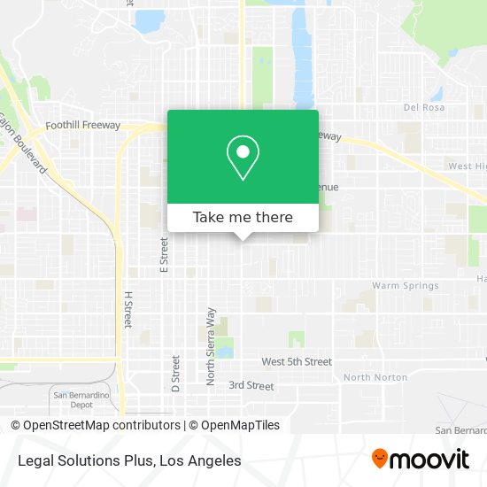 Mapa de Legal Solutions Plus