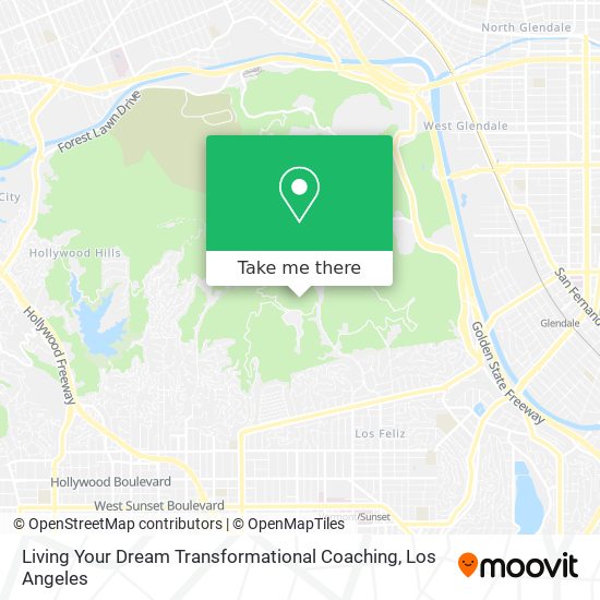 Living Your Dream Transformational Coaching map