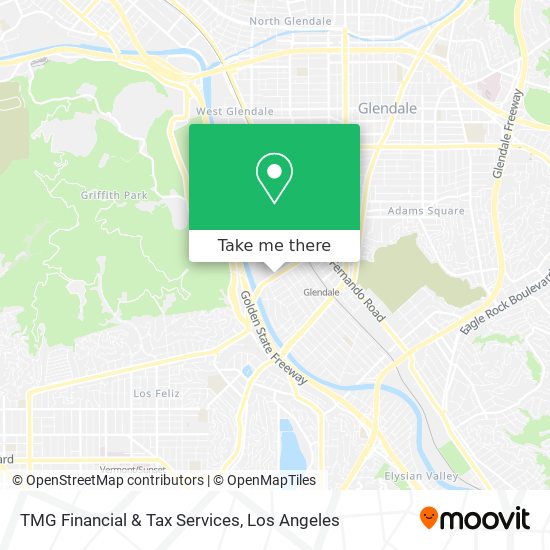 TMG Financial & Tax Services map