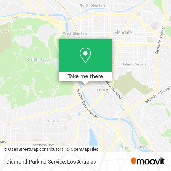 Diamond Parking Service map