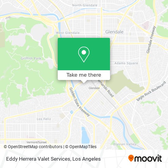Eddy Herrera Valet Services map