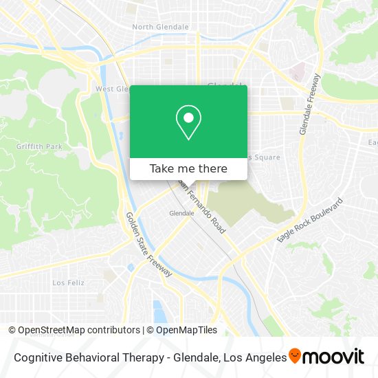 Mapa de Cognitive Behavioral Therapy - Glendale