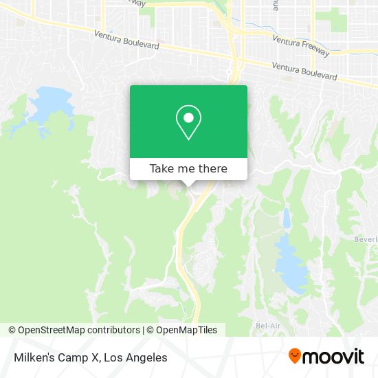 Milken's Camp X map