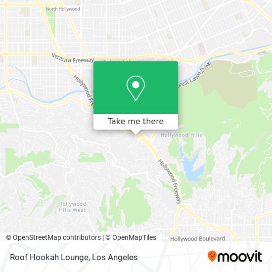 Roof Hookah Lounge map