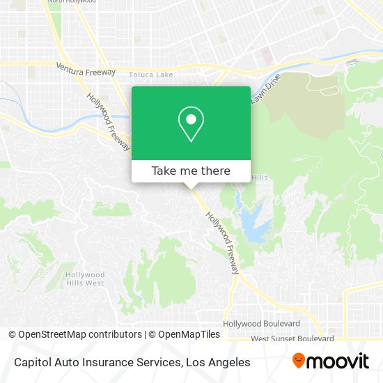 Mapa de Capitol Auto Insurance Services