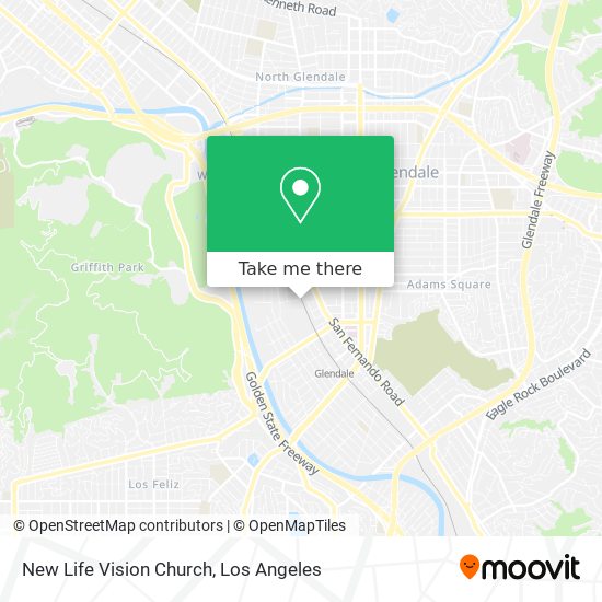 Mapa de New Life Vision Church