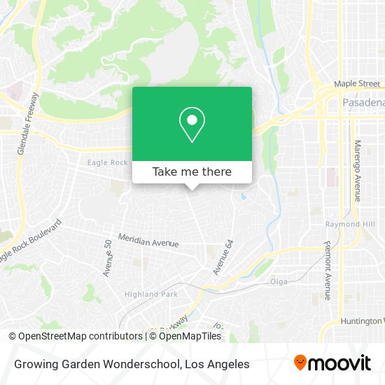 Mapa de Growing Garden Wonderschool