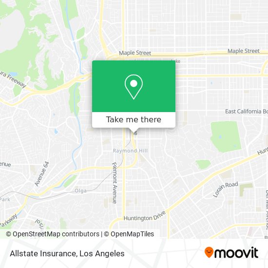 Allstate Insurance map