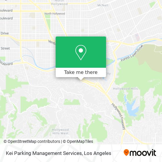 Mapa de Kei Parking Management Services