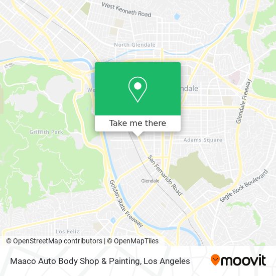 Mapa de Maaco Auto Body Shop & Painting