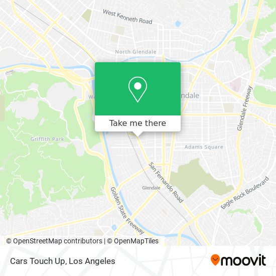 Cars Touch Up map