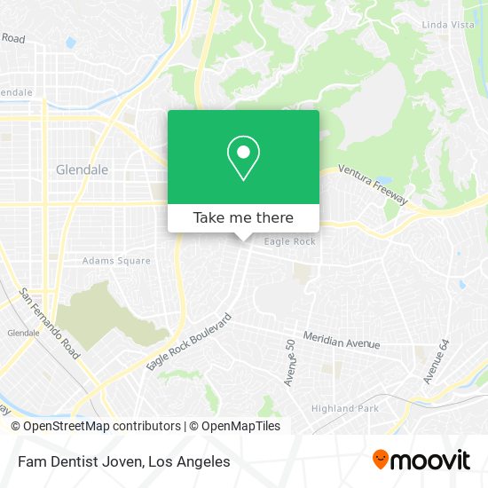 Fam Dentist Joven map