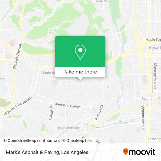 Mapa de Mark's Asphalt & Paving