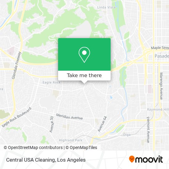 Mapa de Central USA Cleaning