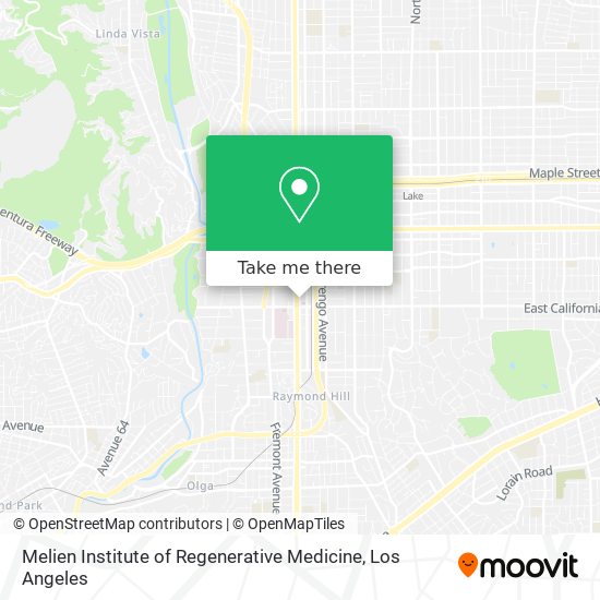 Melien Institute of Regenerative Medicine map