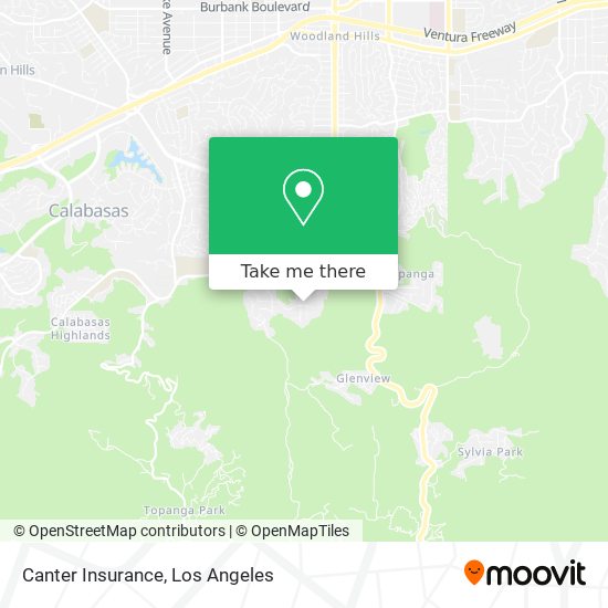 Canter Insurance map