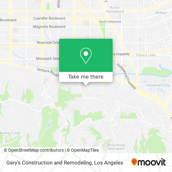 Mapa de Gery's Construction and Remodeling