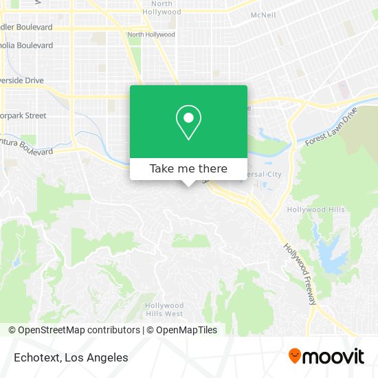 Echotext map