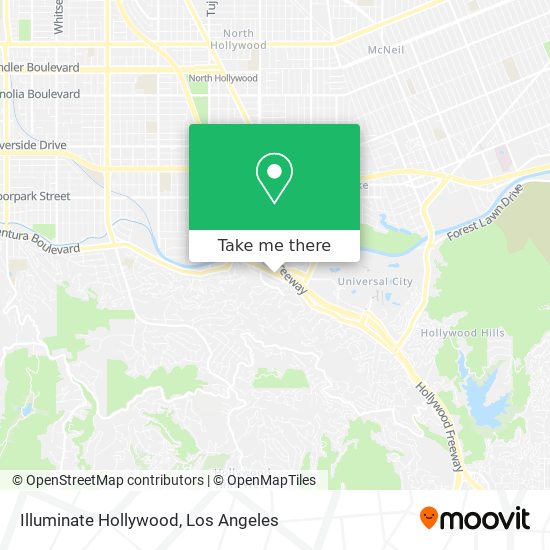 Mapa de Illuminate Hollywood