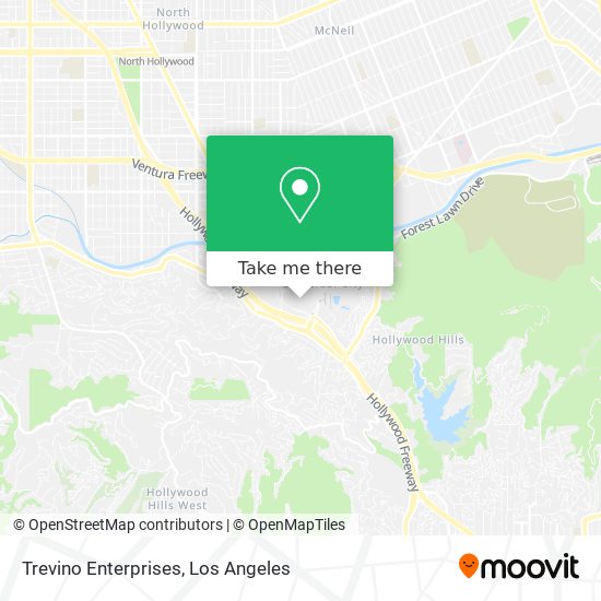 Trevino Enterprises map