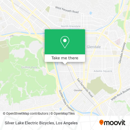 Silver Lake Electric Bicycles map